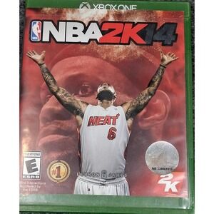 NBA 2K14 Microsoft Xbox One 2013 LeBron James Cover Basketball Sports Game